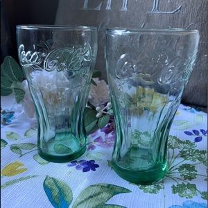 Coke Glasses 2 Piece